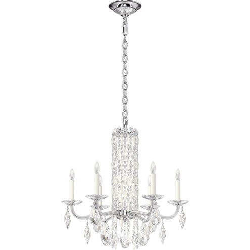 Siena 6 Light 24.5 inch White Chandelier Ceiling Light in Heritage
