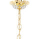 Sterling 5 Light 16 inch Aurelia Chandelier Ceiling Light in Swarovski