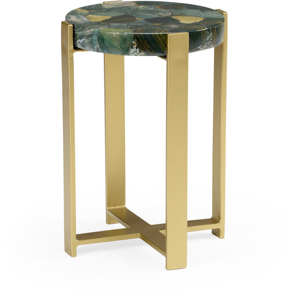 Wildwood 21 X 15 inch Natural Multi Green Accent Table