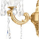 La Scala 1 Light 8 inch Heirloom Gold Wall Sconce Wall Light