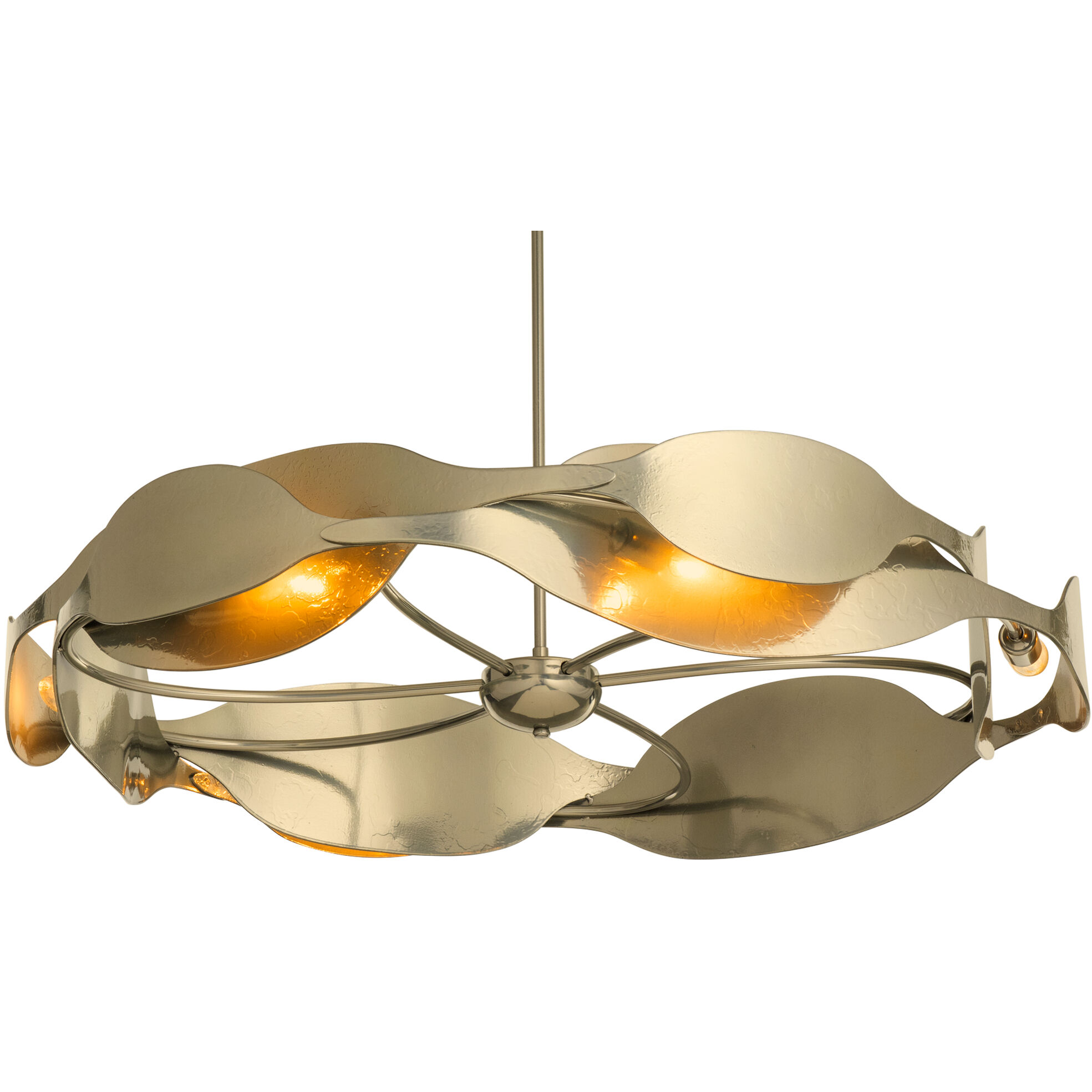 Waves 6 Light 34.20 inch Pendant