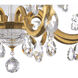 San Marco 8 Light 32.3 inch Heirloom Gold Chandelier Ceiling Light, Schonbek Signature