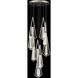 Beyond Devotion LED 17 inch Satin Nickel Multi-Light Pendant Ceiling Light