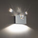 Beyond Madison LED 4 inch Titanium ADA Wall Sconce Wall Light, Beyond
