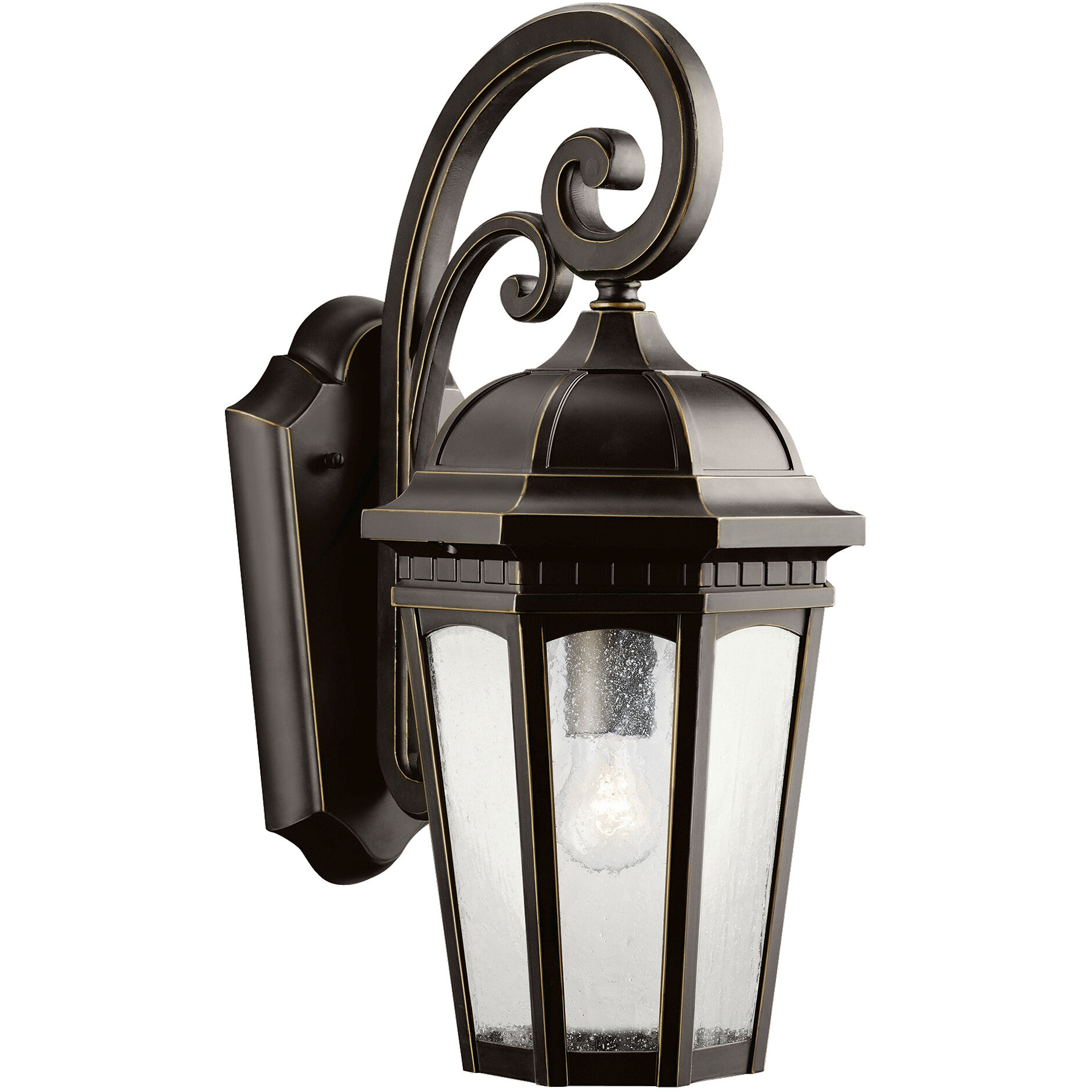 Courtyard 1 Light 8.25 inch Outdoor Wall Light