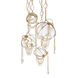 Forever Revere LED 24.13 inch Heirloom Gold Chandelier Ceiling Light