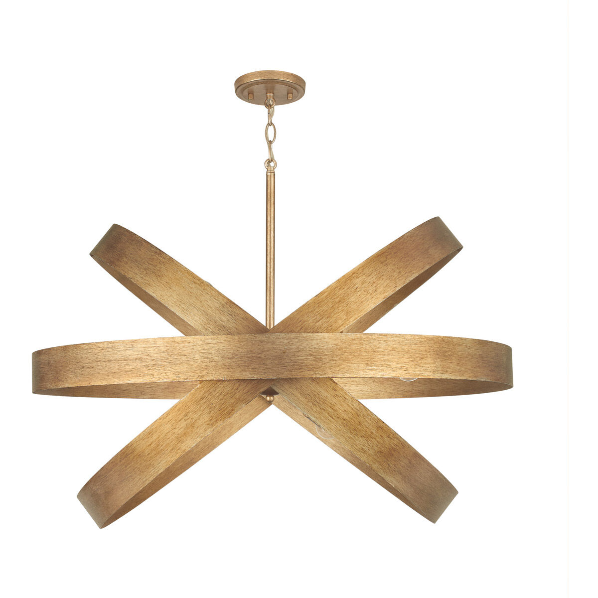 Jude 6 Light 32 inch Mystic Luster Chandelier Ceiling Light