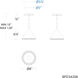 Beyond Primrose LED 8 inch Polished Chrome Mini Pendant Ceiling Light, Beyond