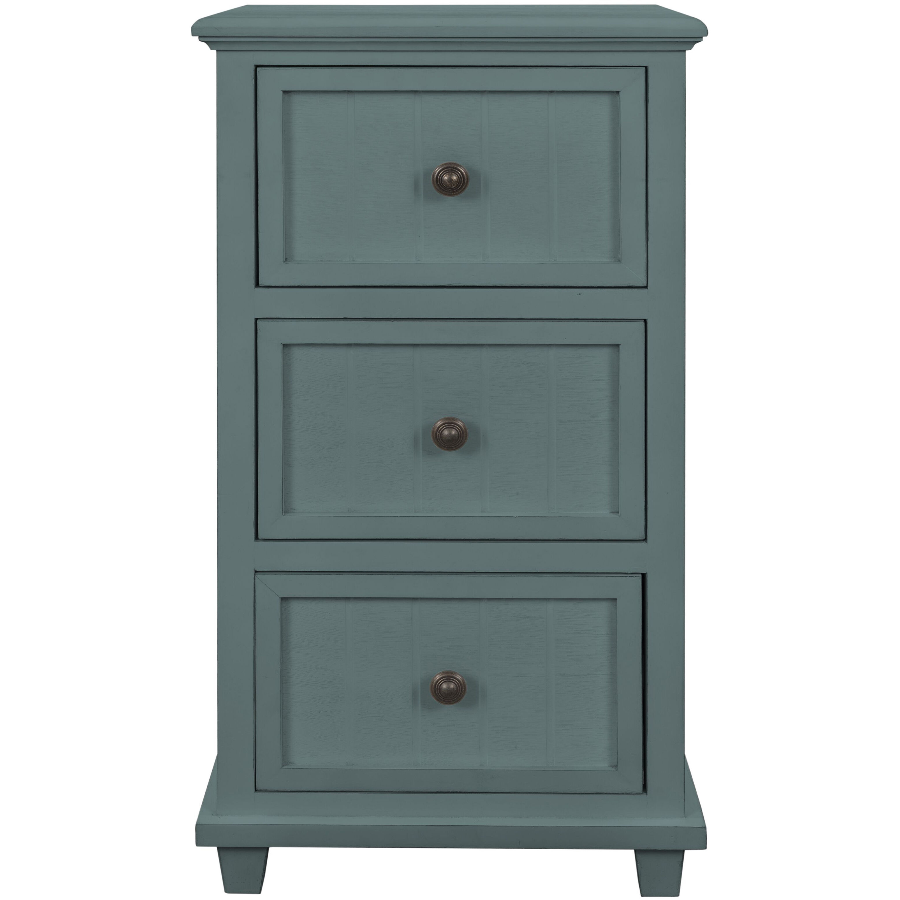 Aged Seafoam 30 X 16 inch Aged Seafoam Wash Side Table