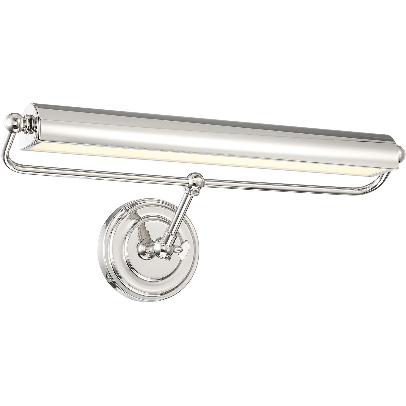Miller 12 watt 21.5 inch Polished Nickel Picture Light Wall Light