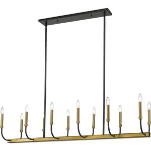 Haylie 12 Light 14.50 inch Island Light