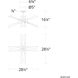 Beyond Solitude LED 28.5 inch Aged Brass Pendant Ceiling Light