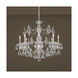 Century 8 Light 24 inch Black Pearl Chandelier Ceiling Light