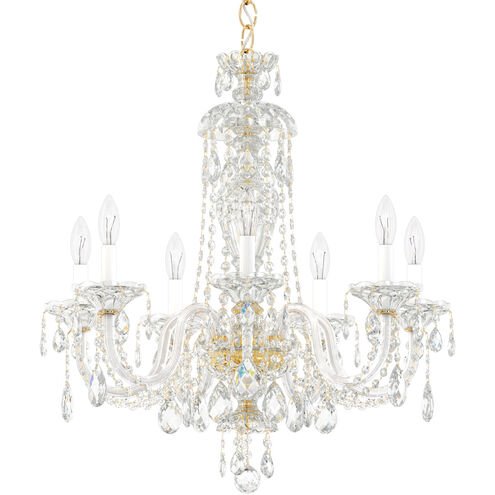 Sterling 7 Light 25 inch Aurelia Chandelier Ceiling Light in Sterling Heritage