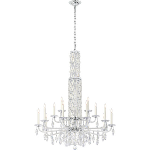 Siena 17 Light 40.5 inch White Chandelier Ceiling Light in Heritage, No Spikes