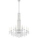 Siena 17 Light 40.5 inch White Chandelier Ceiling Light in Heritage, No Spikes