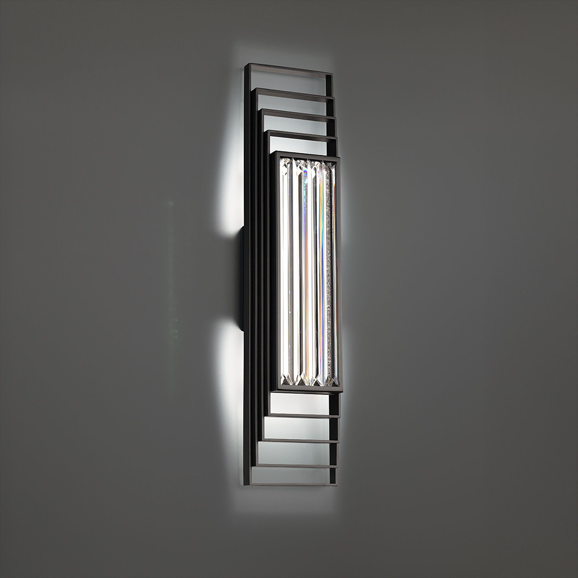 Beyond Terrace LED 4 inch Black ADA Wall Sconce Wall Light