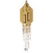 Beyond Organza LED 3.93 inch Aged Brass ADA Wall Sconce Wall Light