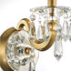 Signature Napoli 1 Light 7.8 inch Heirloom Gold Wall Sconce Wall Light, Schonbek Signature