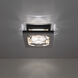 Beyond Enchante LED 10 inch Black Semi-Flush Mount Ceiling Light, Beyond