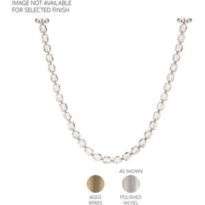 Forever Seduction LED 120.1 inch Aged Brass Modular Pendant Ceiling Light, Remote Driver