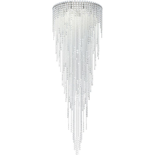 Chantant 6 Light 24 inch Stainless Steel Flush Mount Ceiling Light in Heritage, Strand