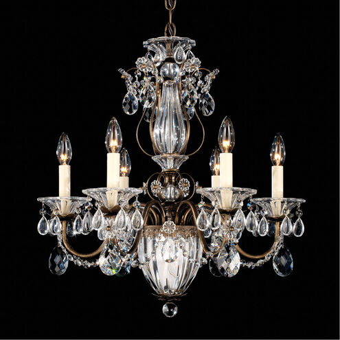 Bagatelle 7 Light 21 inch Polished Silver Chandelier Ceiling Light