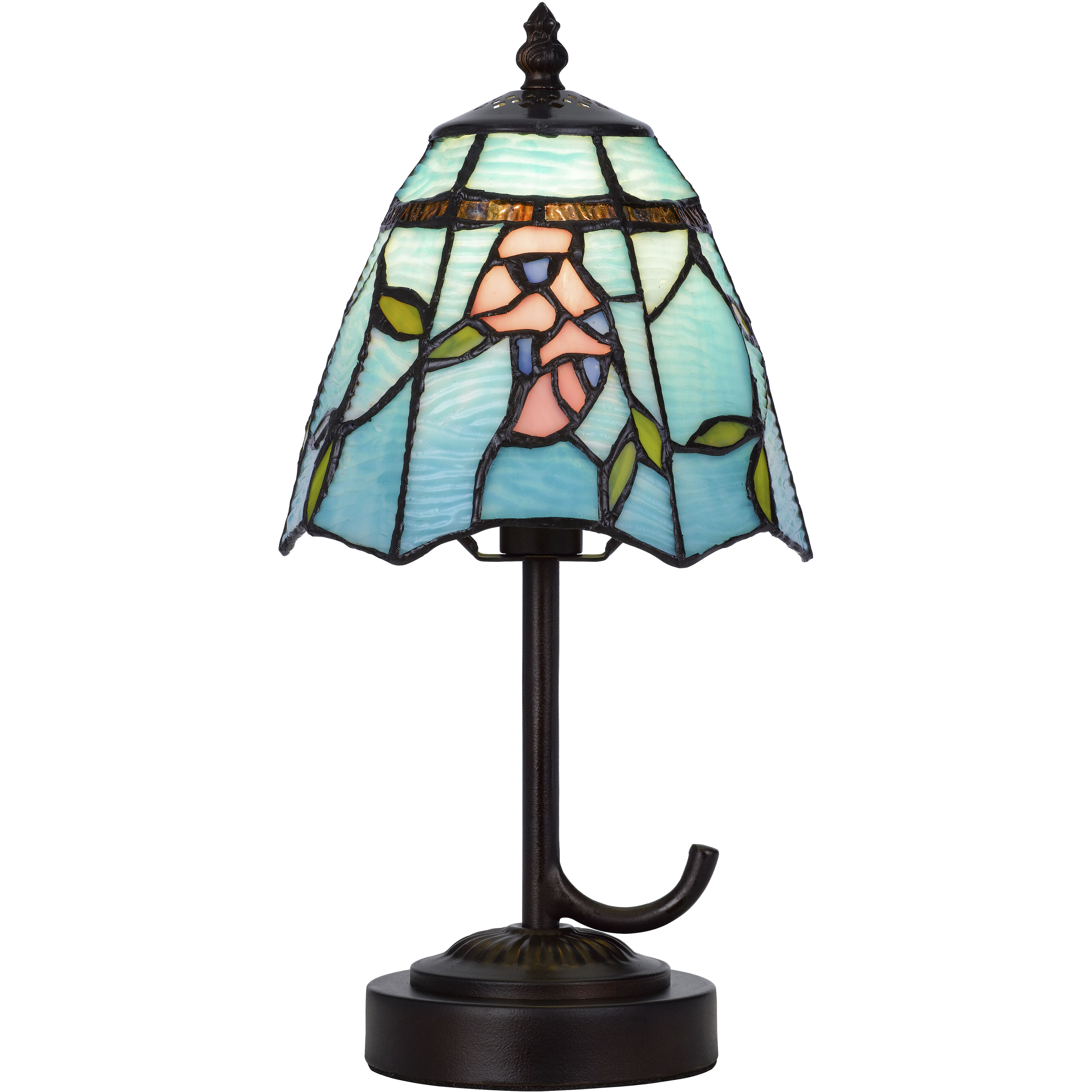 3117 Tiffany 13 inch 40.00 watt Dark Bronze Accent Lamp Portable Light