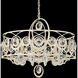 Signature Gwendolynn 10 Light 34 inch Heirloom Silver Chandelier Ceiling Light