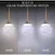 Beyond Quest LED 36 inch Aged Brass Multi-Light Pendant Ceiling Light, Square Canopy
