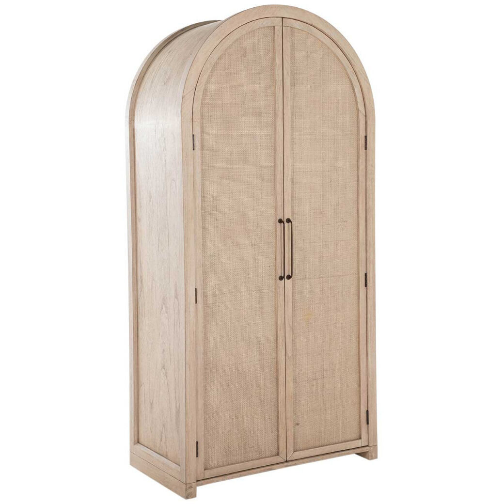 Elba Blonde Natural / Antique Bronze Cabinet