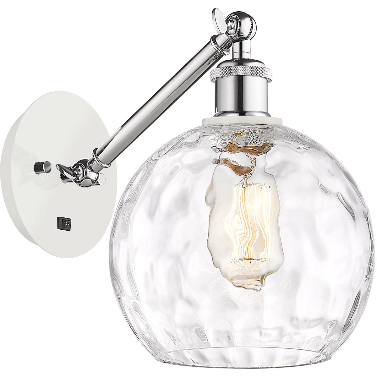 Ballston Athens Water Glass 1 Light 8.00 inch Wall Sconce