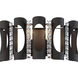 Twilight 2 Light 6 inch Black Wall Sconce Wall Light in Optic