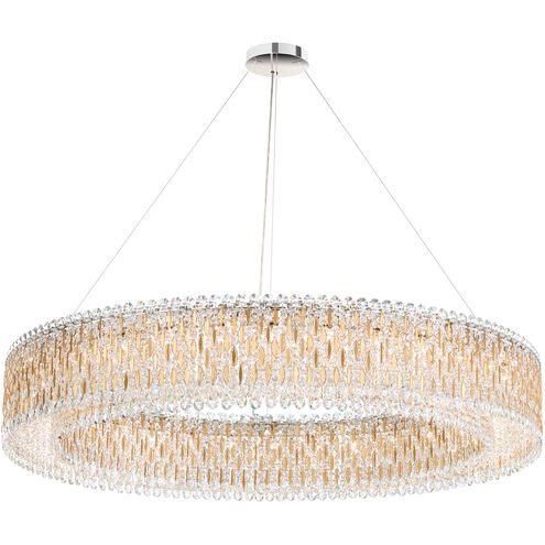 Sarella 32 Light 59 inch Polished Stainless Steel Pendant Ceiling Light in Spectra