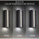 Beyond Cascade LED 18 inch Black Outdoor Wall Light, Beyond