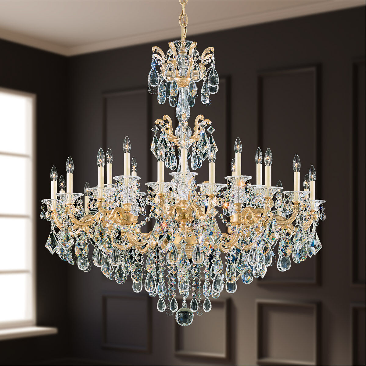 Schonbek mini chandelier cheap