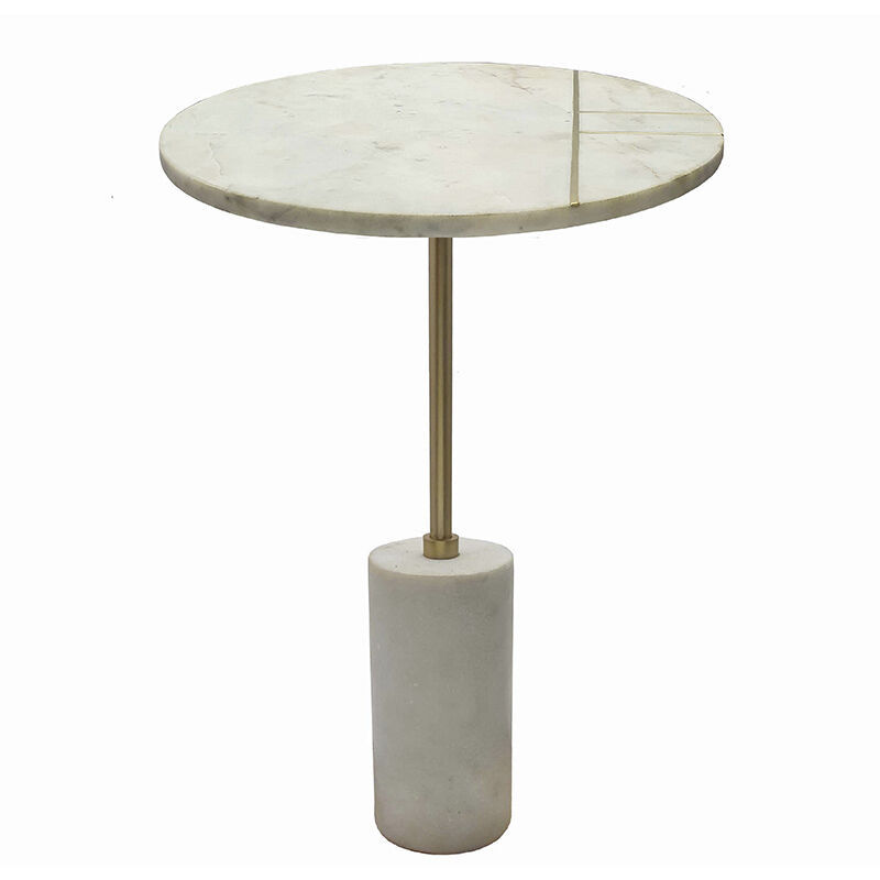Anita 16.1 inch Brass Spray Occasional Table
