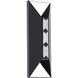 Beyond Vida LED 18.1 inch Black Outdoor Wall Light, Beyond
