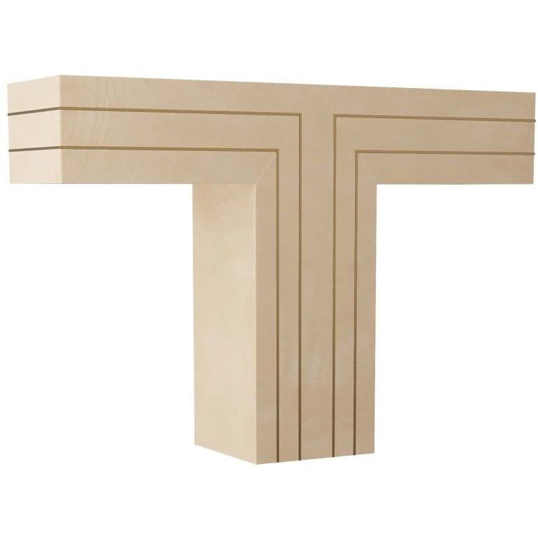 Romeo Taupe Console Table