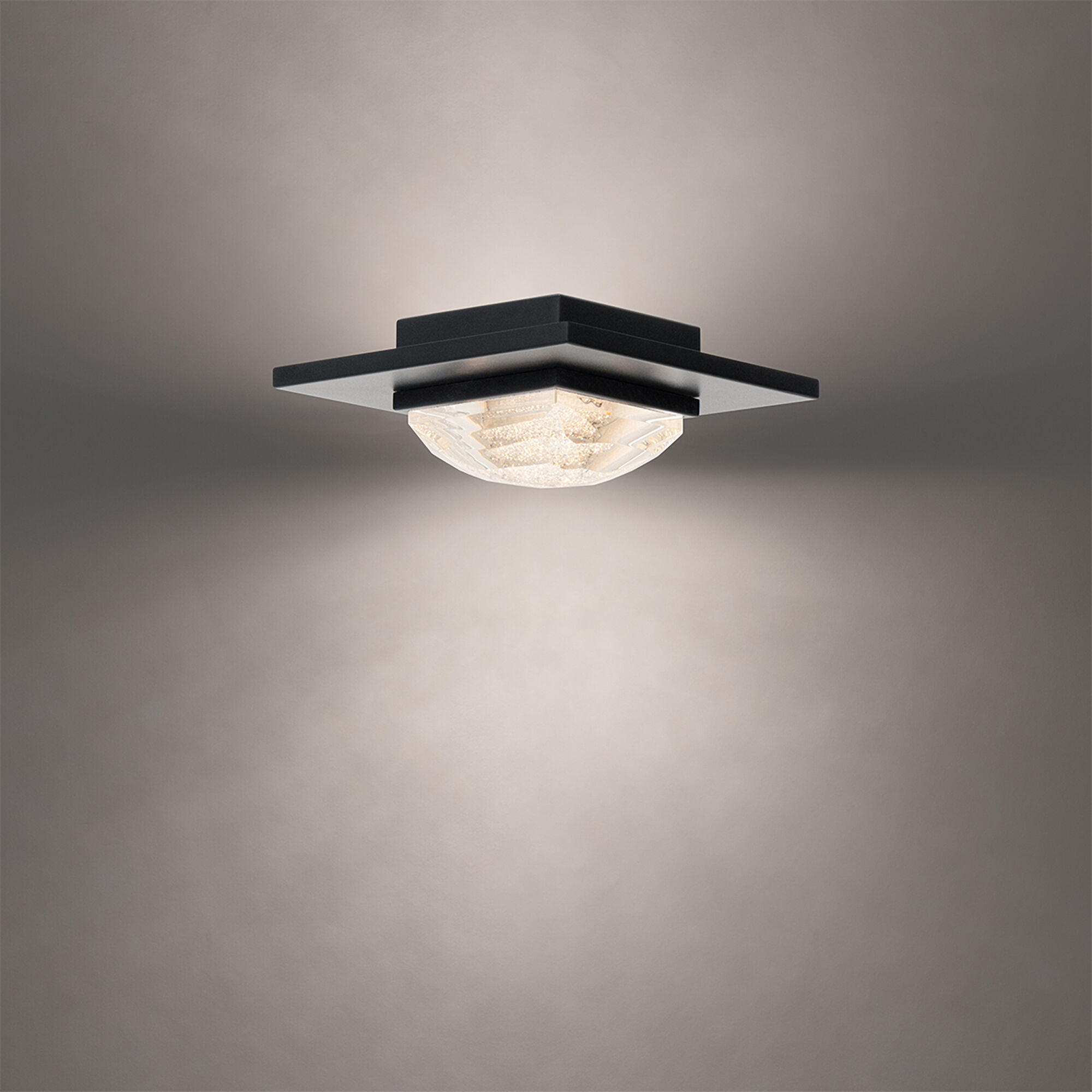 Beyond Promenade LED 9 inch Black Flush Mount Ceiling Light
