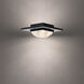 Beyond Promenade LED 9 inch Black Flush Mount Ceiling Light