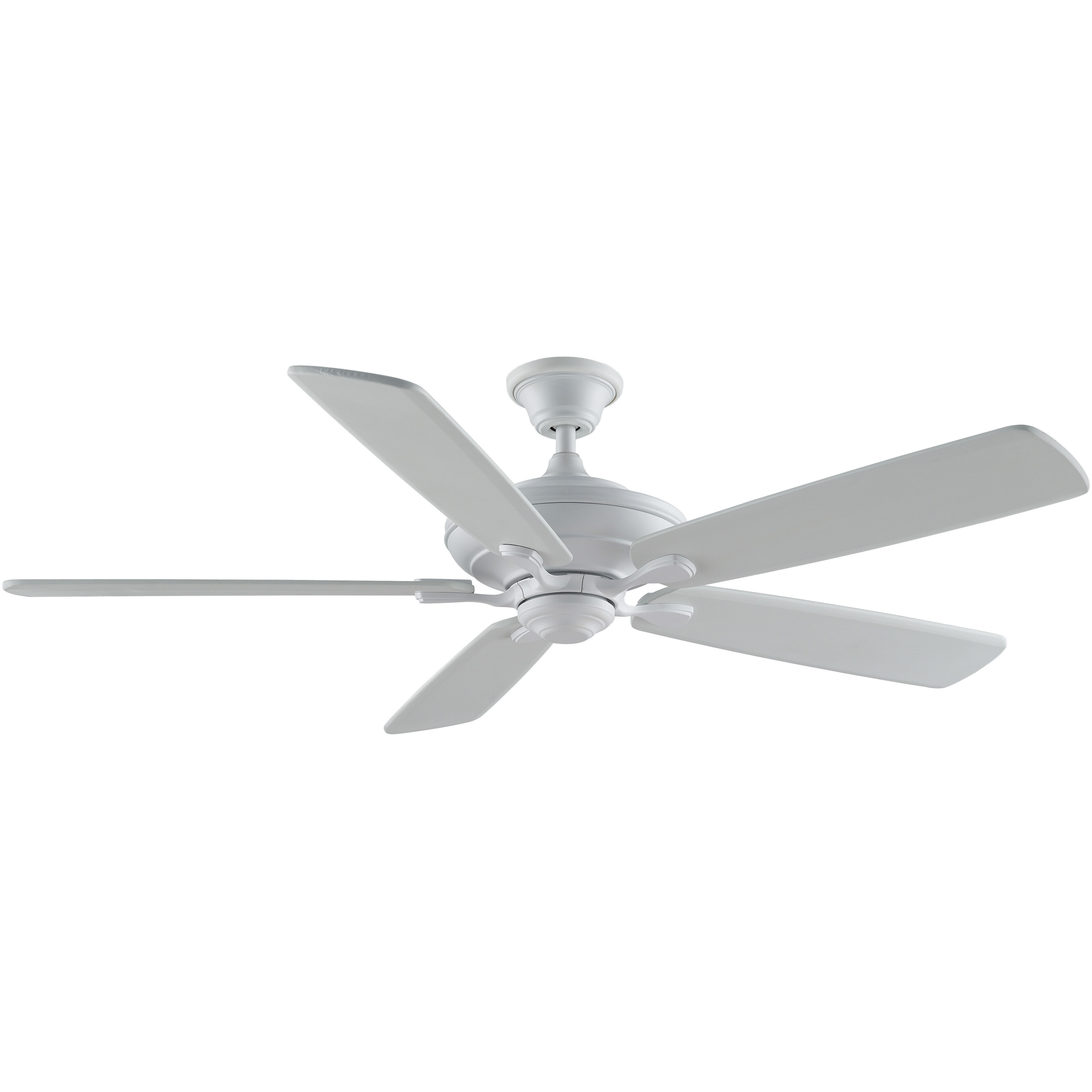 myFanimation 12.98 inch Matte White Fan Motor Only, Blades Sold Separately, Motor Only