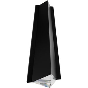 Beyond Lanie LED 15.88 inch Black Outdoor Wall Light