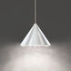 Beyond Primrose LED 8 inch Polished Chrome Mini Pendant Ceiling Light, Beyond