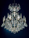Renaissance 16 Light 38 inch Black Chandelier Ceiling Light in Heritage