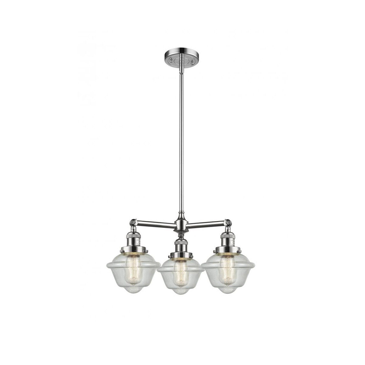 Franklin Restoration Small Oxford 3 Light 20.00 inch Chandelier