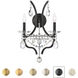 Signature Adley 2 Light 8 inch Heirloom Silver Wall Sconce Wall Light in Heritage
