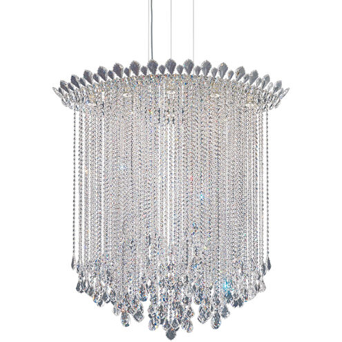 Trilliane Strands 8 Light 25 inch Polished Stainless Steel Pendant Ceiling Light in Radiance
