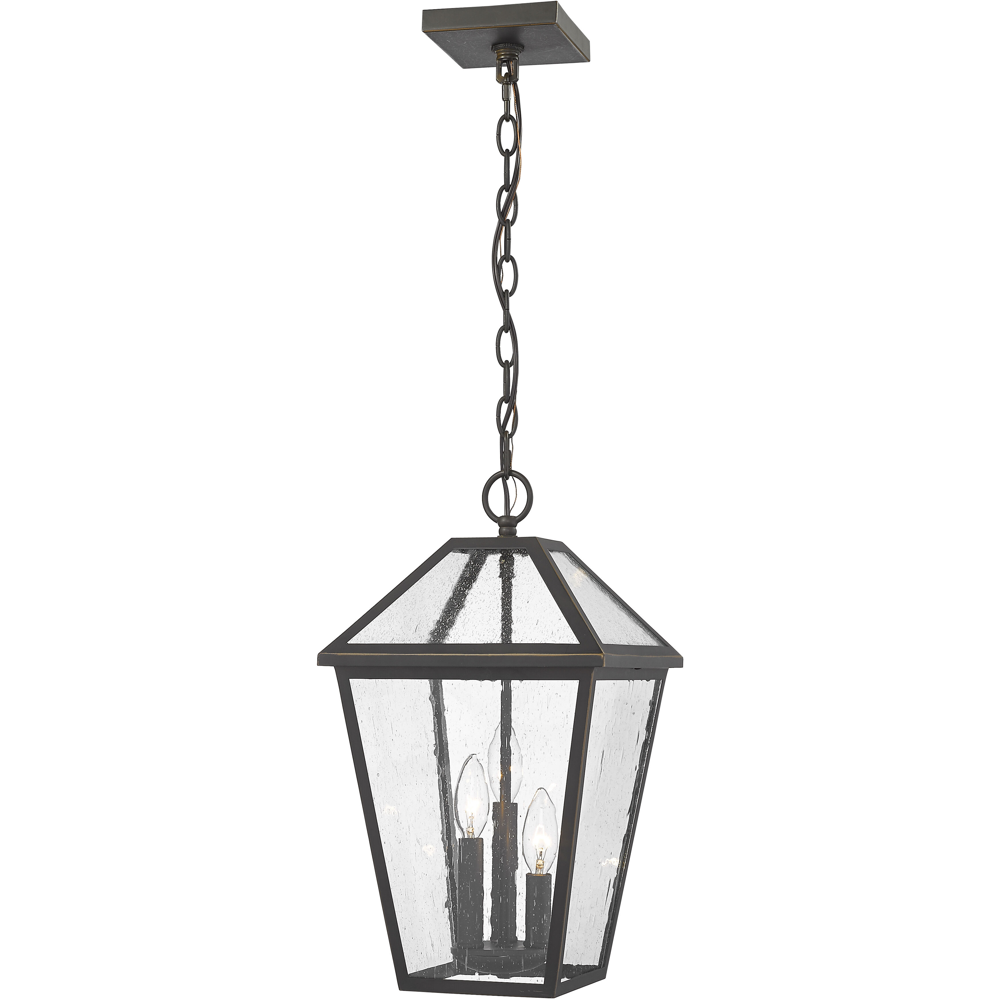 Talbot 3 Light 10.00 inch Outdoor Pendant/Chandelier