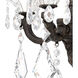 La Scala 2 Light 6.5 inch Heirloom Bronze Wall Sconce Wall Light in Heirloom Bronze Cast